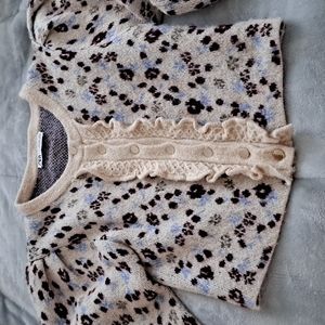 NWT Zara Bloggers Fave Knit Jacquard Sweater